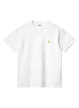 T-Shirt Carhartt Chase Weiss für Herren