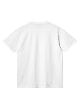 T-Shirt Carhartt Chase Weiss für Herren