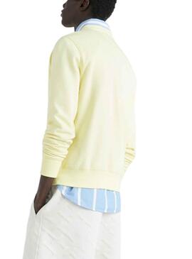 Sweatshirt Tommy Hilfiger Smart Gelb für Herren