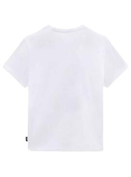 T-Shirt Vans Elevated Blumenmuster Weiss für Mädchen