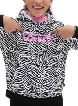 Sweatshirt Vans Zebra Daze für Mädchen