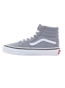 Sneakers Vans SK8-Hi Grau für Junge und Mädchen
