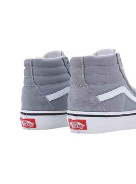 Sneakers Vans SK8-Hi Grau für Junge und Mädchen