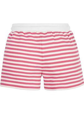 Shorts Tommy Hilfiger Breton Rot für Mädchen