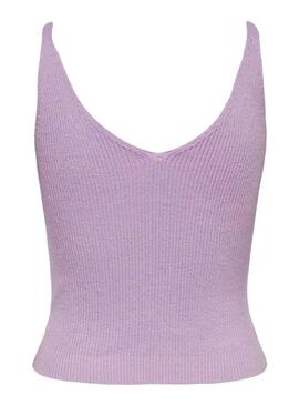 Top Only Lina De Knitted Malva für Damen