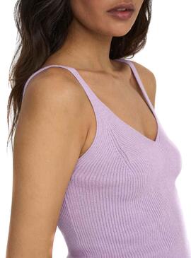 Top Only Lina De Knitted Malva für Damen