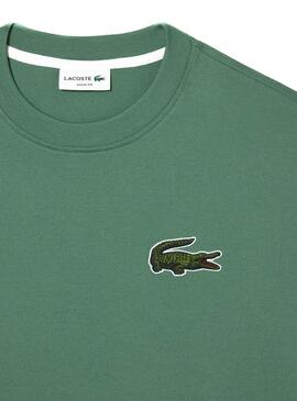 T-Shirt Lacoste Loose Grün für Herren und Damen
