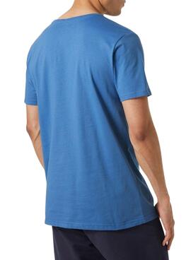 T-Shirt Helly Hansen Shoreline Blau für Herren