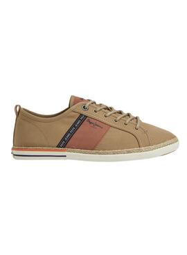 Sneakers Pepe Jeans Maoui Tape Camel für Herren