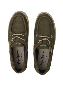 Sneakers Pepe Jeans Maoui Sailor Grün Herren