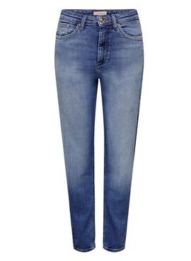 Hose Jeans Only Veneda Blau für Damen
