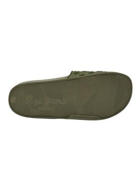 Flip flops Pepe Jeans Slider Plain Grün für Damen