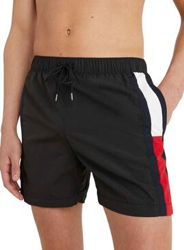 Badehose Tommy Hilfiger Draw Schwarz für Herren