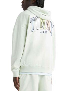 Sweatshirt Tommy Jeans Ovz College Grün Herren