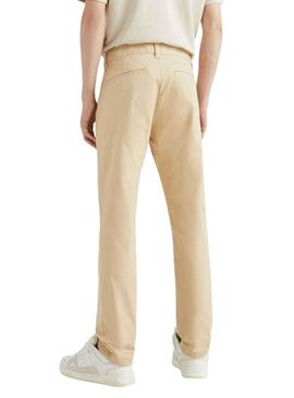 Hose Tommy Jeans Austin Chino Beige Herren