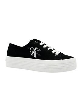 Sneakers Calvin Klein Flatform Schwarz für Damen
