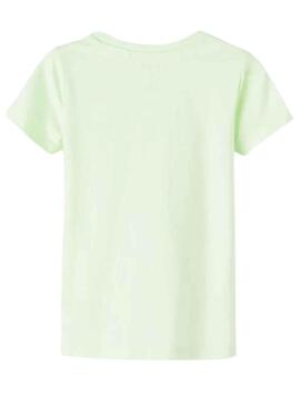 T-Shirt Name It Fransisca Grün für Mädchen