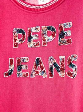 Sweatshirt Pepe Jeans Amadea Rosa Mädchen