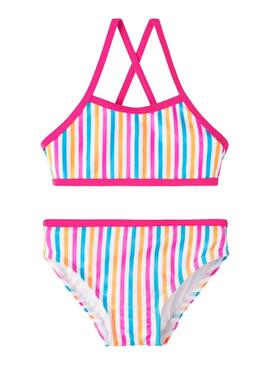 Bikini Name It Ziza Multicolor für Mädchen