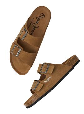 Sandalen Pepe Jeans Bio Braun für Herren