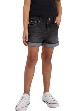 Shorts Levis Girlfriend Schwarz für Mädchen