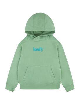 Sweatshirt Levis Logo Pull Grün für Junge