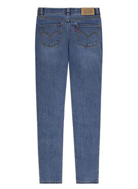 Hose Jeans Levis 710 Super Skinny Blau Mädchen
