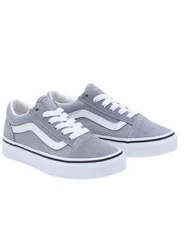 Sneakers Vans Old Skool Grau Mädchen und Junge Klein