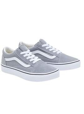 Sneakers Vans Old Skool Grau für Junge und Mädchen