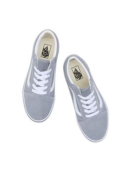 Sneakers Vans Old Skool Grau für Junge und Mädchen