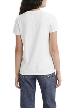 T-Shirt Levis Offset Weiss für Damen