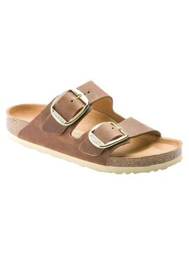 Sandalen Birkenstock Big Buckle Braun für Damen