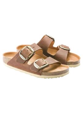 Sandalen Birkenstock Big Buckle Braun für Damen