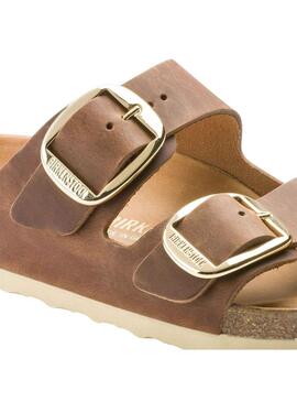 Sandalen Birkenstock Big Buckle Braun für Damen