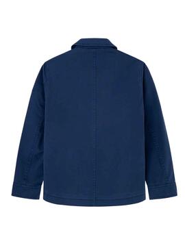 Jacke Pepe Jeans Dylan Marineblau für Junge