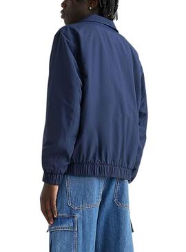 Jacke Tommy Jeans Essential Marineblau für Herren