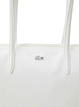 Handtasche Lacoste Shopping Weiss für Damen