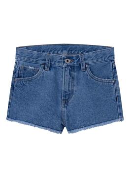 Shorts Pepe Jeans Patty Blau für Mädchen