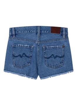 Shorts Pepe Jeans Patty Blau für Mädchen