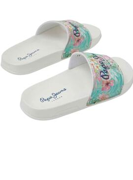 Flip flops Pepe Jeans Martina Weiss für Mädchen