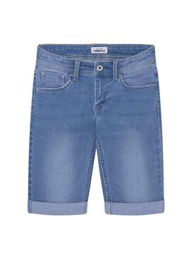 Bermudas Pepe Jeans Becket Blau für Niño