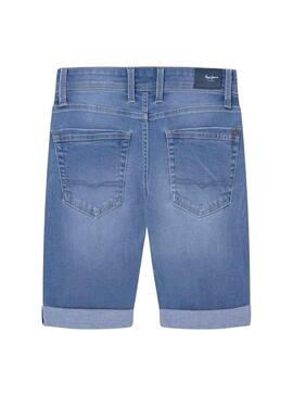 Bermudas Pepe Jeans Becket Blau für Niño