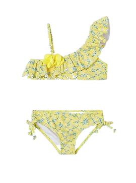 Bikini Mayoral Asimetric Gelb für Mädchen