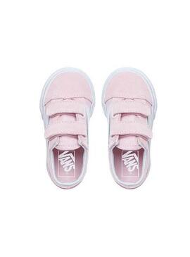 Sneaker Vans Old Skool Pink Velcro