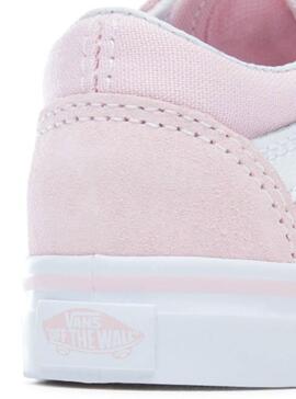 Sneaker Vans Old Skool Pink Velcro