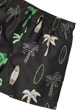 Badehose Mayoral Printed Palmeras Schwarz Junge