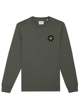 Sweatshirt Klout Rudbeckia Grün Umweltfreundlich