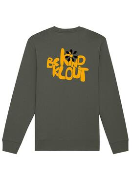 Sweatshirt Klout Rudbeckia Grün Umweltfreundlich