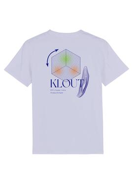 T-Shirt Klout Aesthetic Lila für Damen und Herren