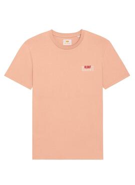 T-Shirt Klout Graphic Rosa Lachs